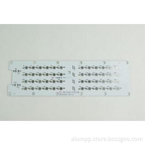 High Power LED Single Layer Aluminum PCB Board Assembly Lea